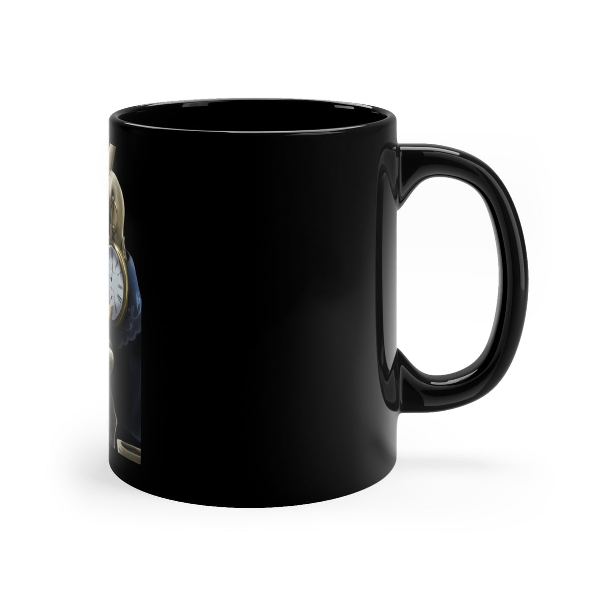 White Rabbit Time Ticking Coffee Mug 11oz