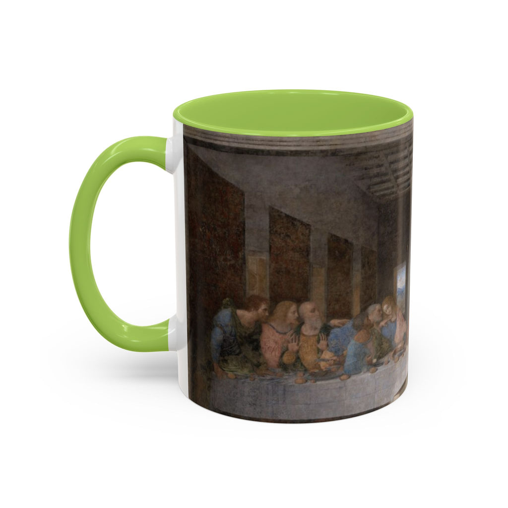 Last Supper Accent Coffee Mug — Renaissance Art Ceramic Mug (11/15oz)