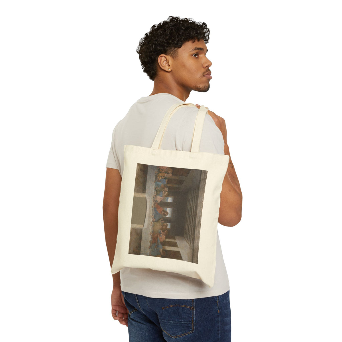 The Last Supper Cotton Canvas Tote Bag