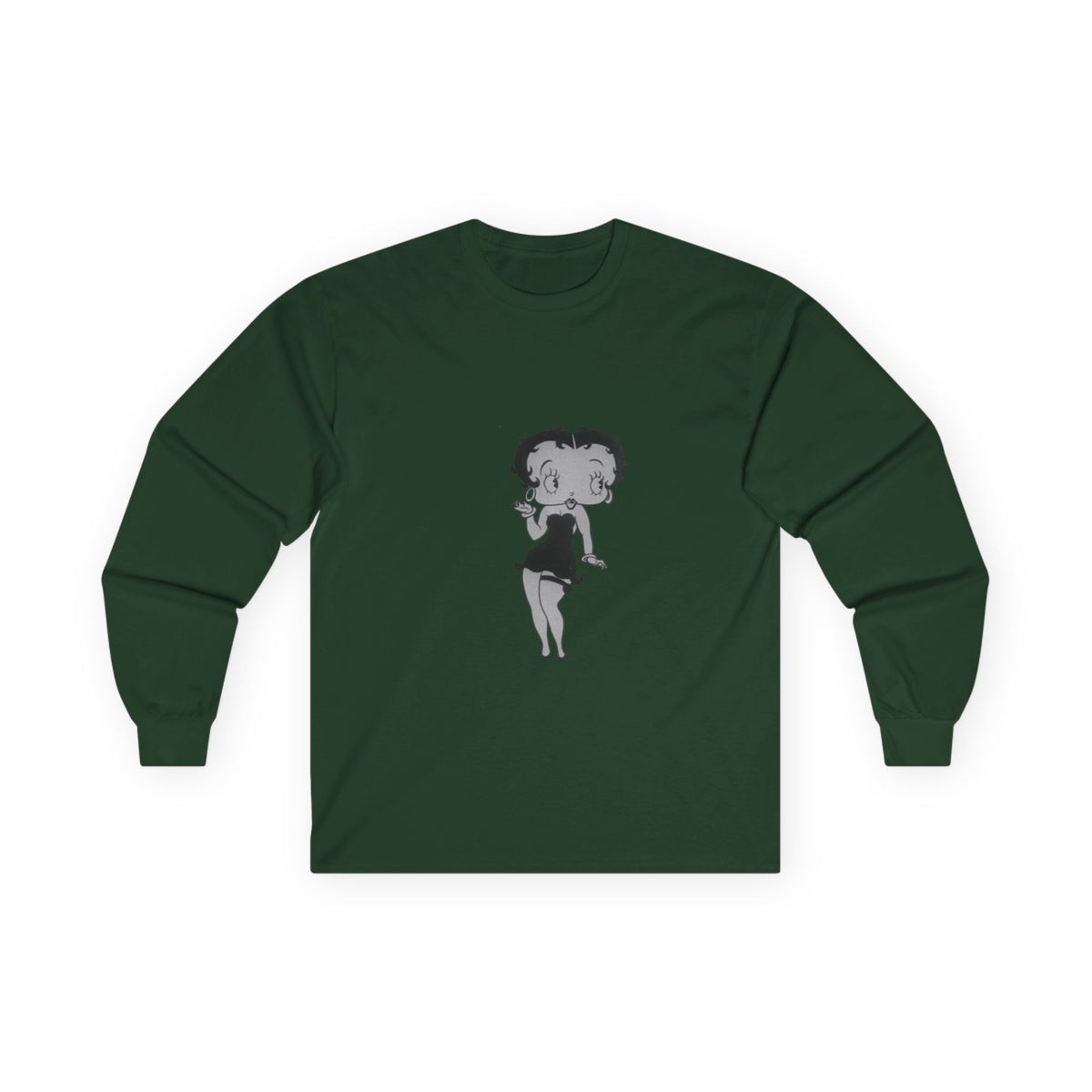 Betty Boop Cotton Long Sleeve Tee