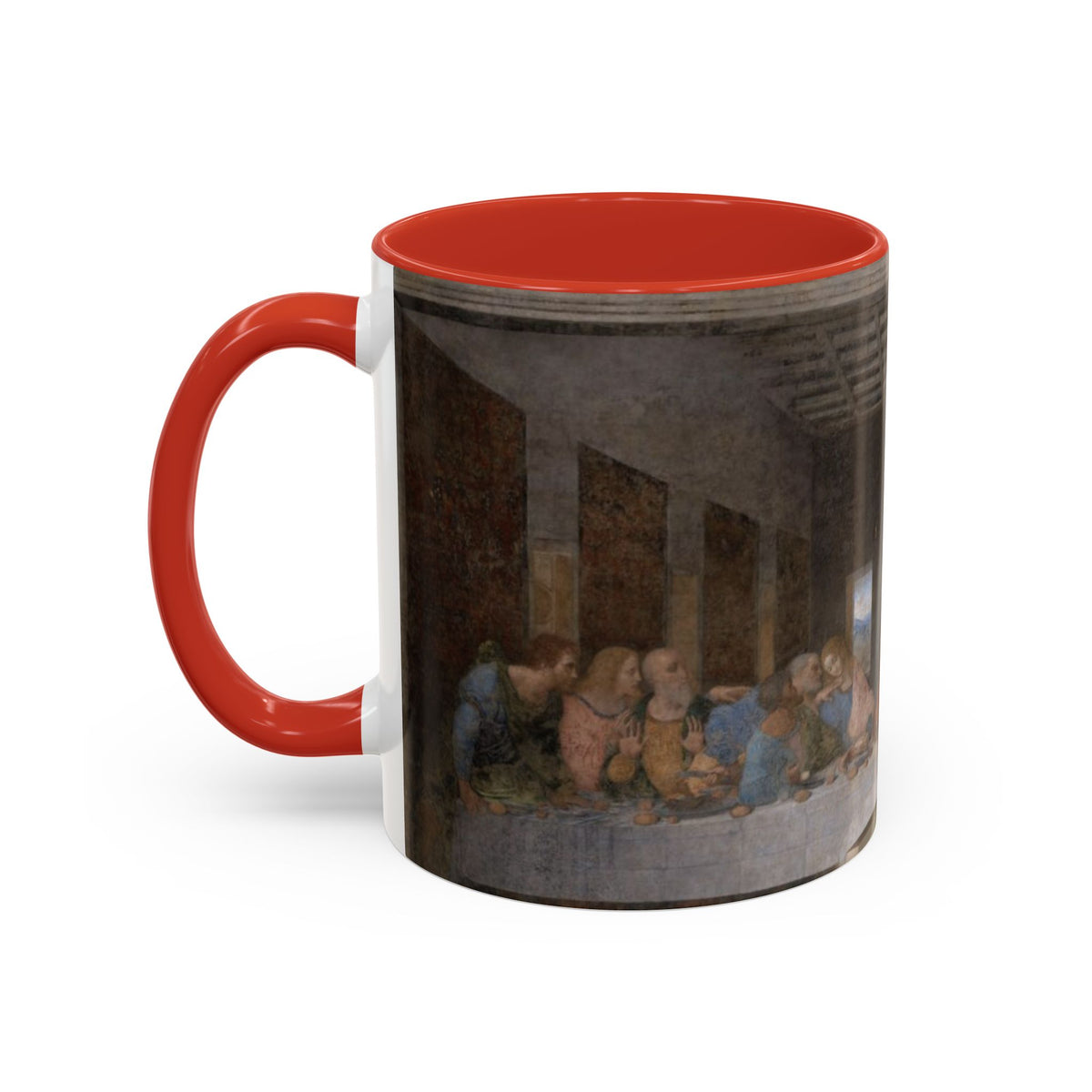 Last Supper Accent Coffee Mug — Renaissance Art Ceramic Mug (11/15oz)