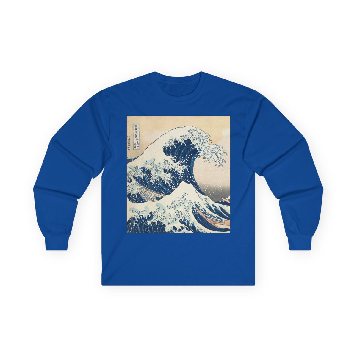 Wave Cotton Long Sleeve Tee