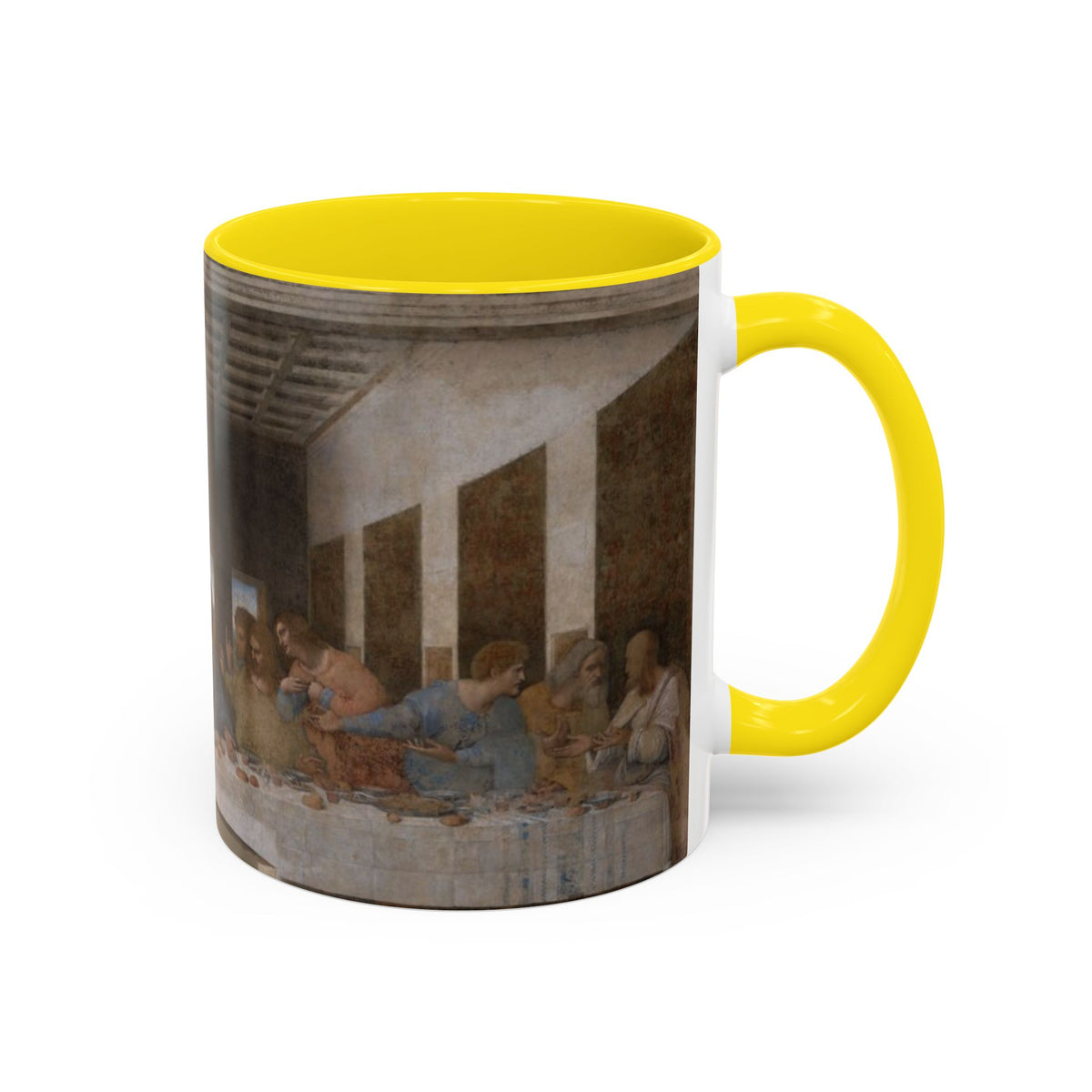 Last Supper Accent Coffee Mug — Renaissance Art Ceramic Mug (11/15oz)