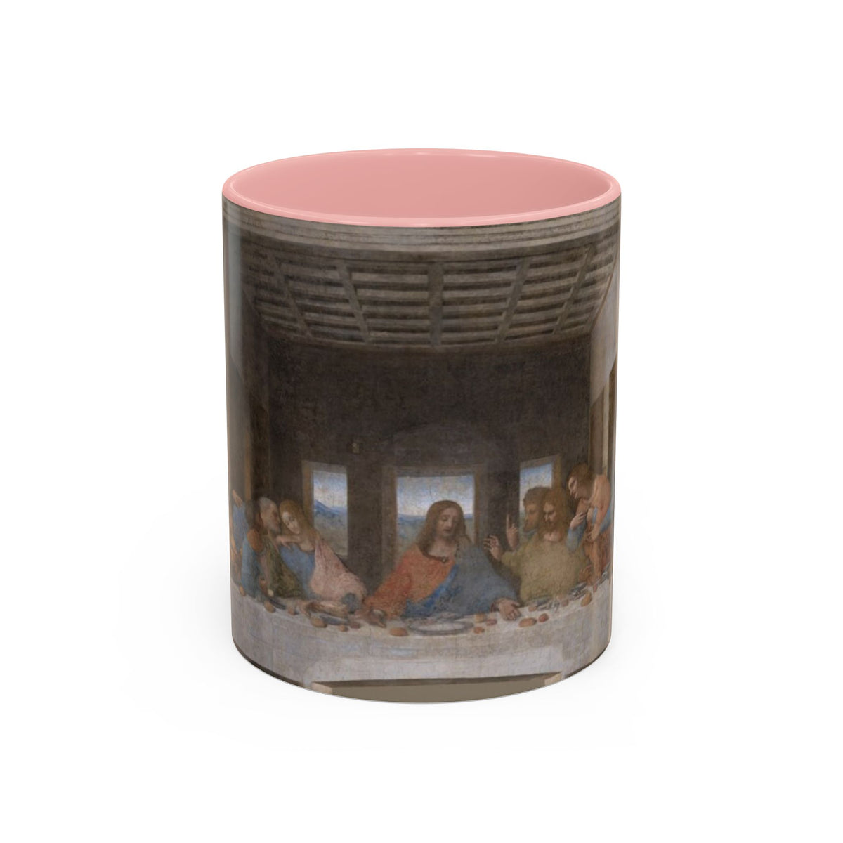 Last Supper Accent Coffee Mug — Renaissance Art Ceramic Mug (11/15oz)