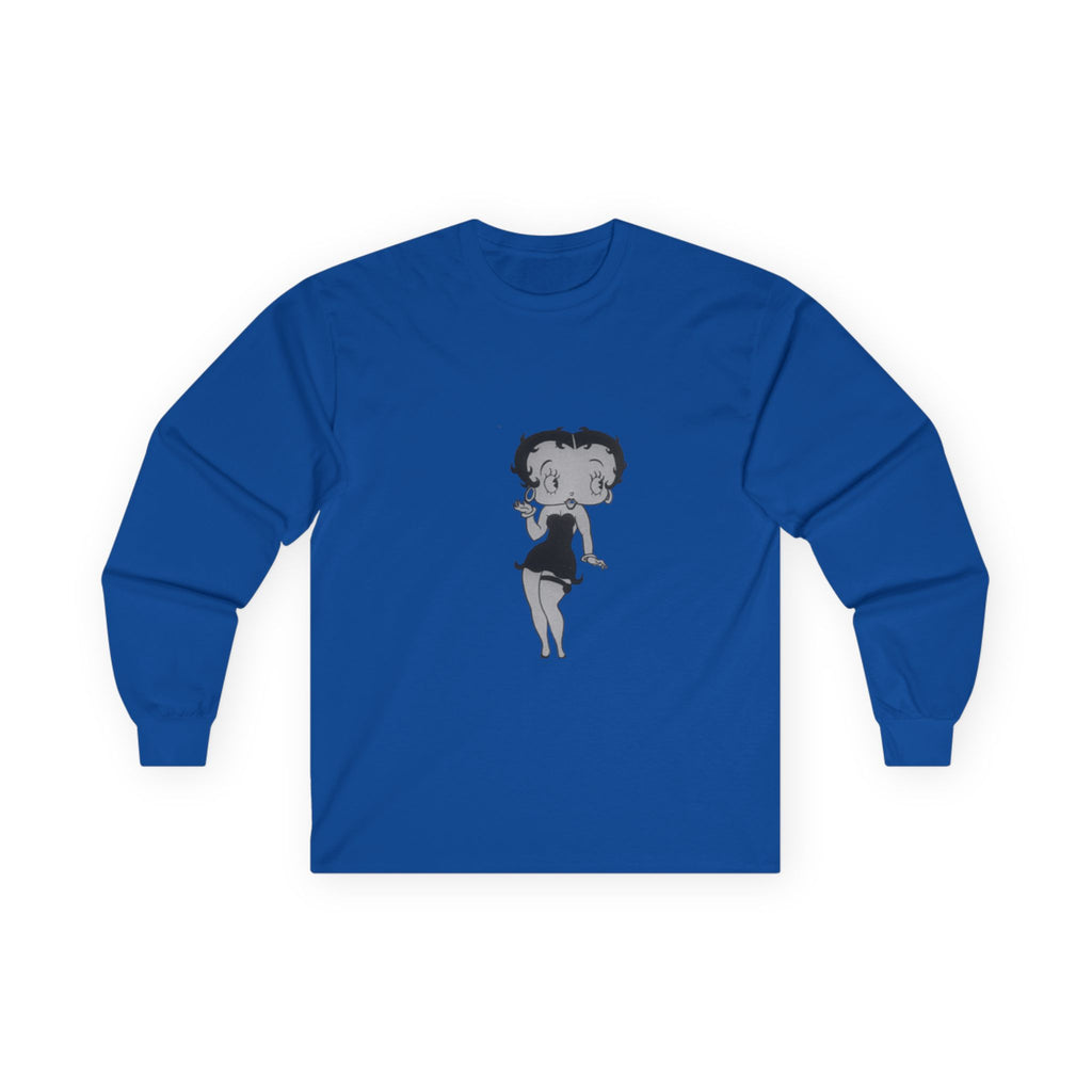 Betty Boop Cotton Long Sleeve Tee
