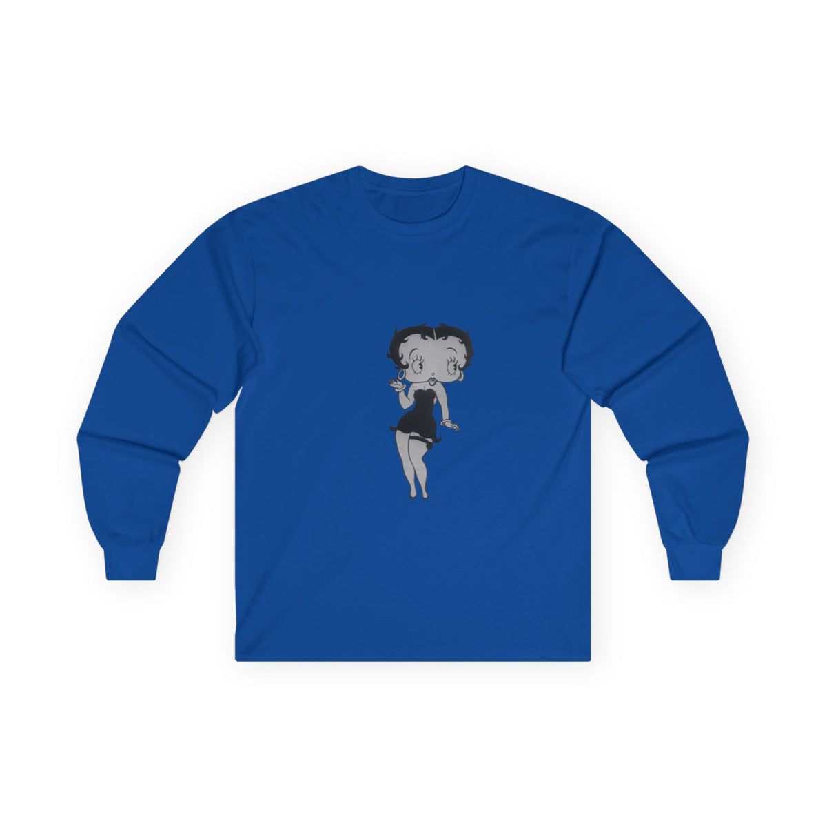Betty Boop Cotton Long Sleeve Tee