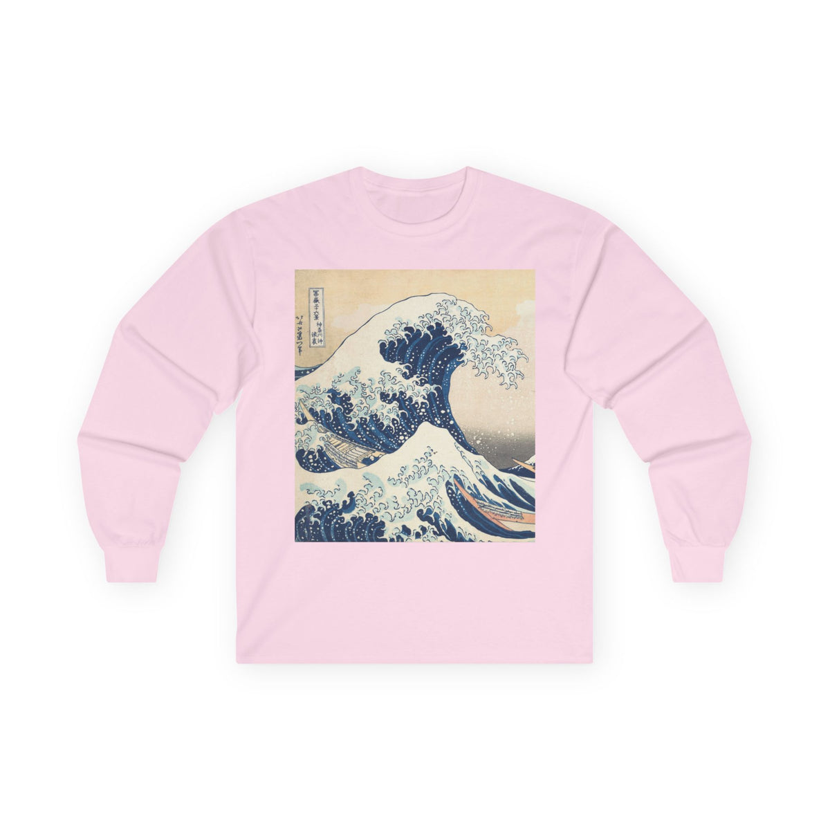 Wave Cotton Long Sleeve Tee
