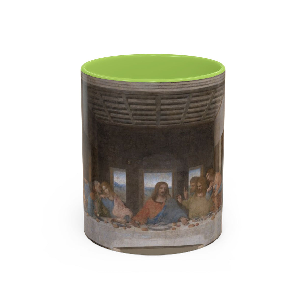 Last Supper Accent Coffee Mug — Renaissance Art Ceramic Mug (11/15oz)