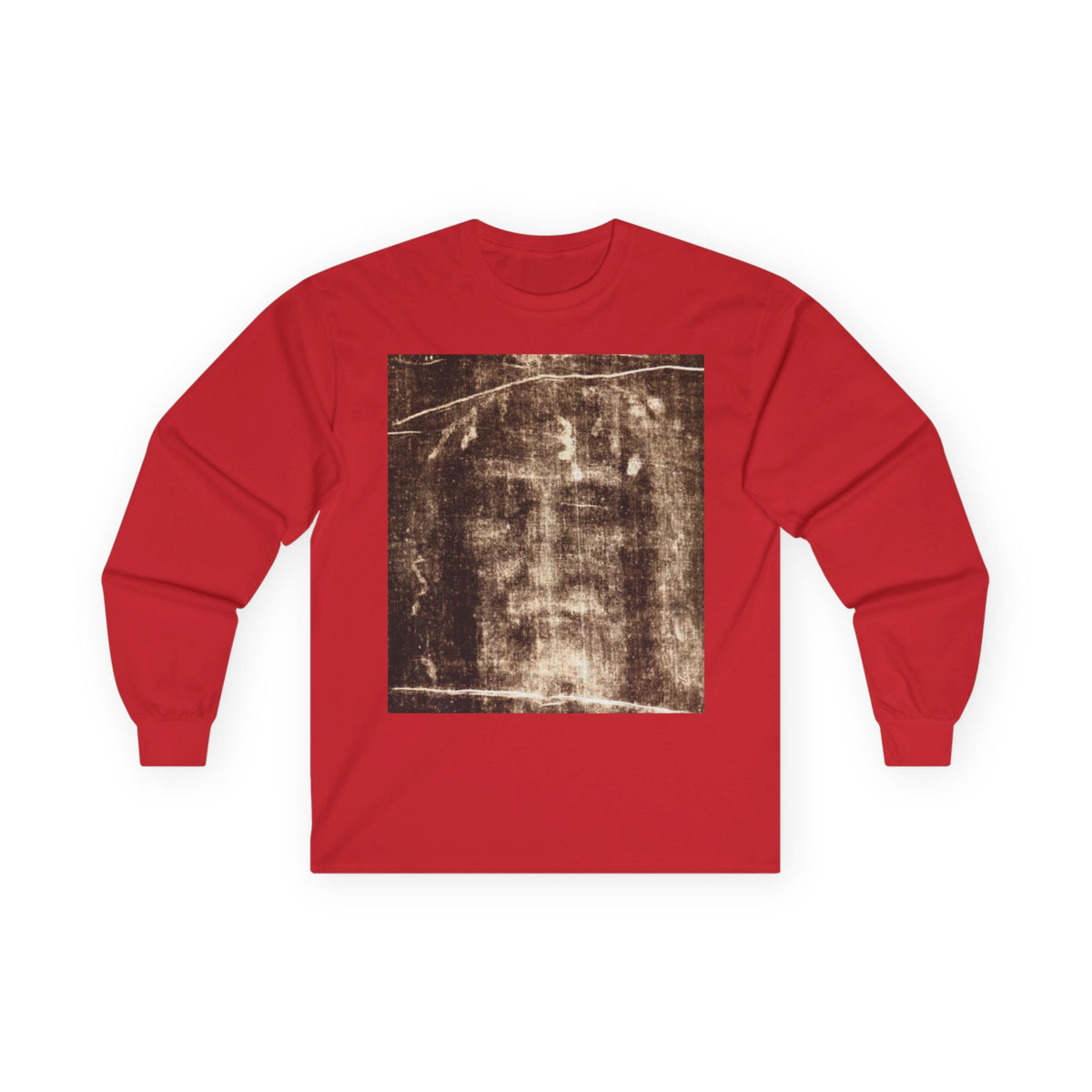 Shroud of Turin Cotton Long Sleeve Tee