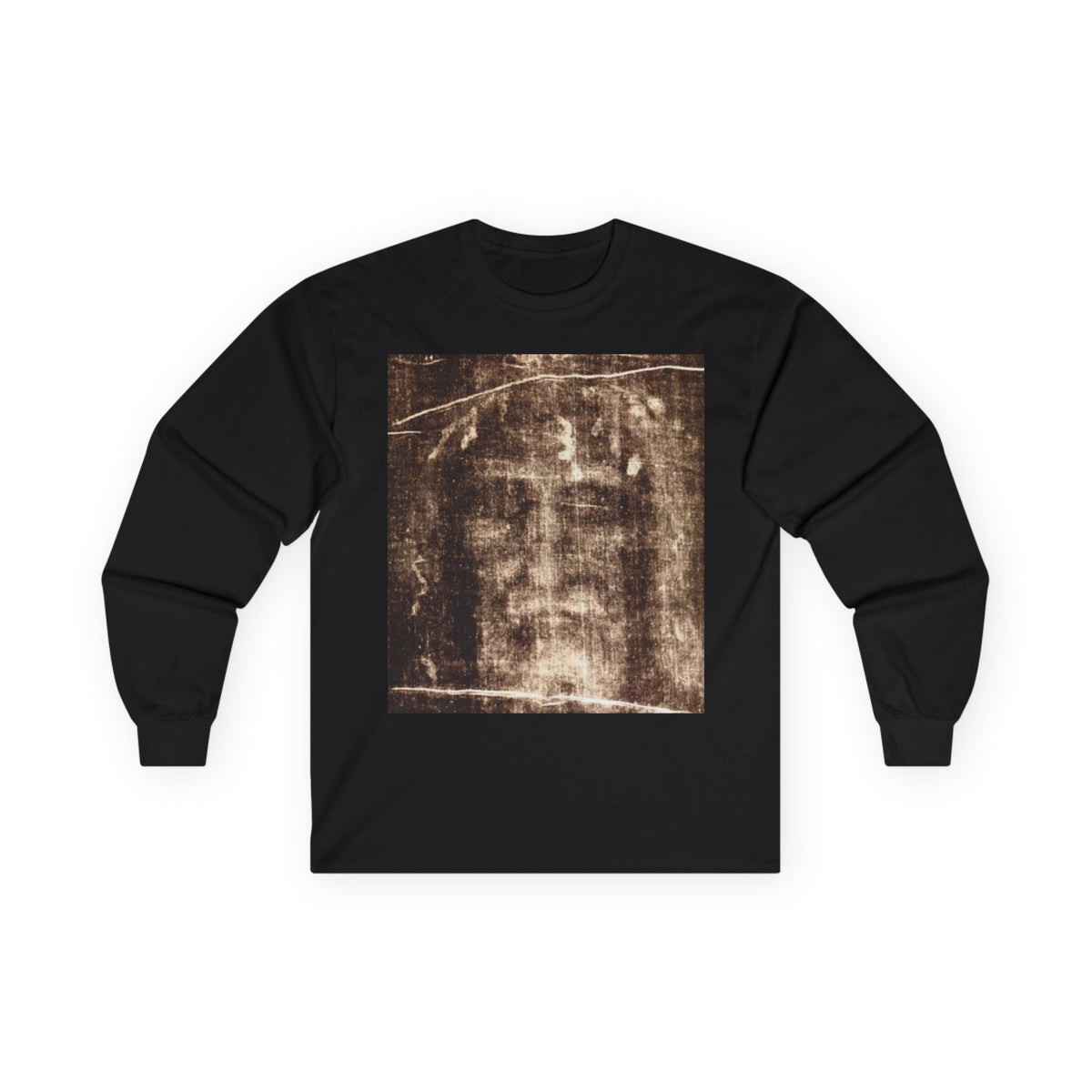 Shroud of Turin Cotton Long Sleeve Tee