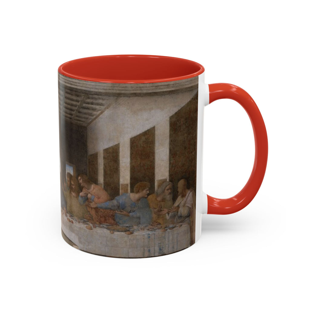 Last Supper Accent Coffee Mug — Renaissance Art Ceramic Mug (11/15oz)