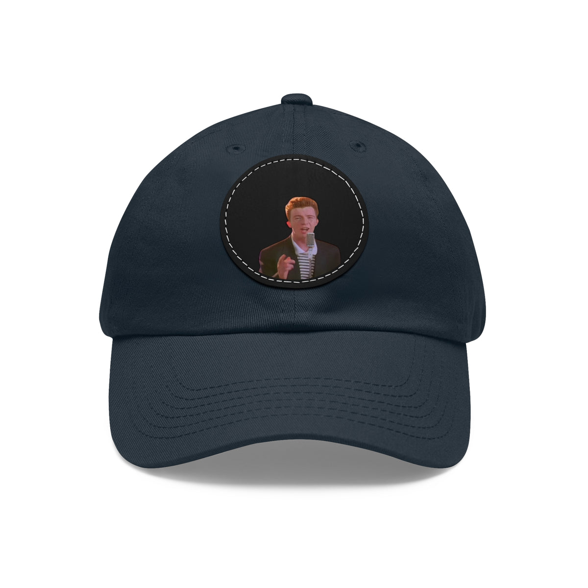Rick Rolled Meme Cotton Hat