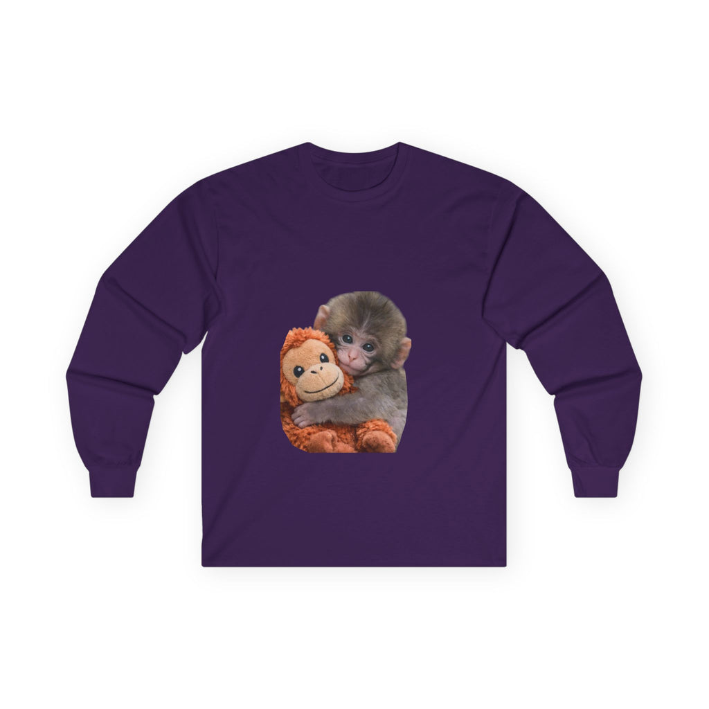 Punch The Monkey Cotton Long Sleeve