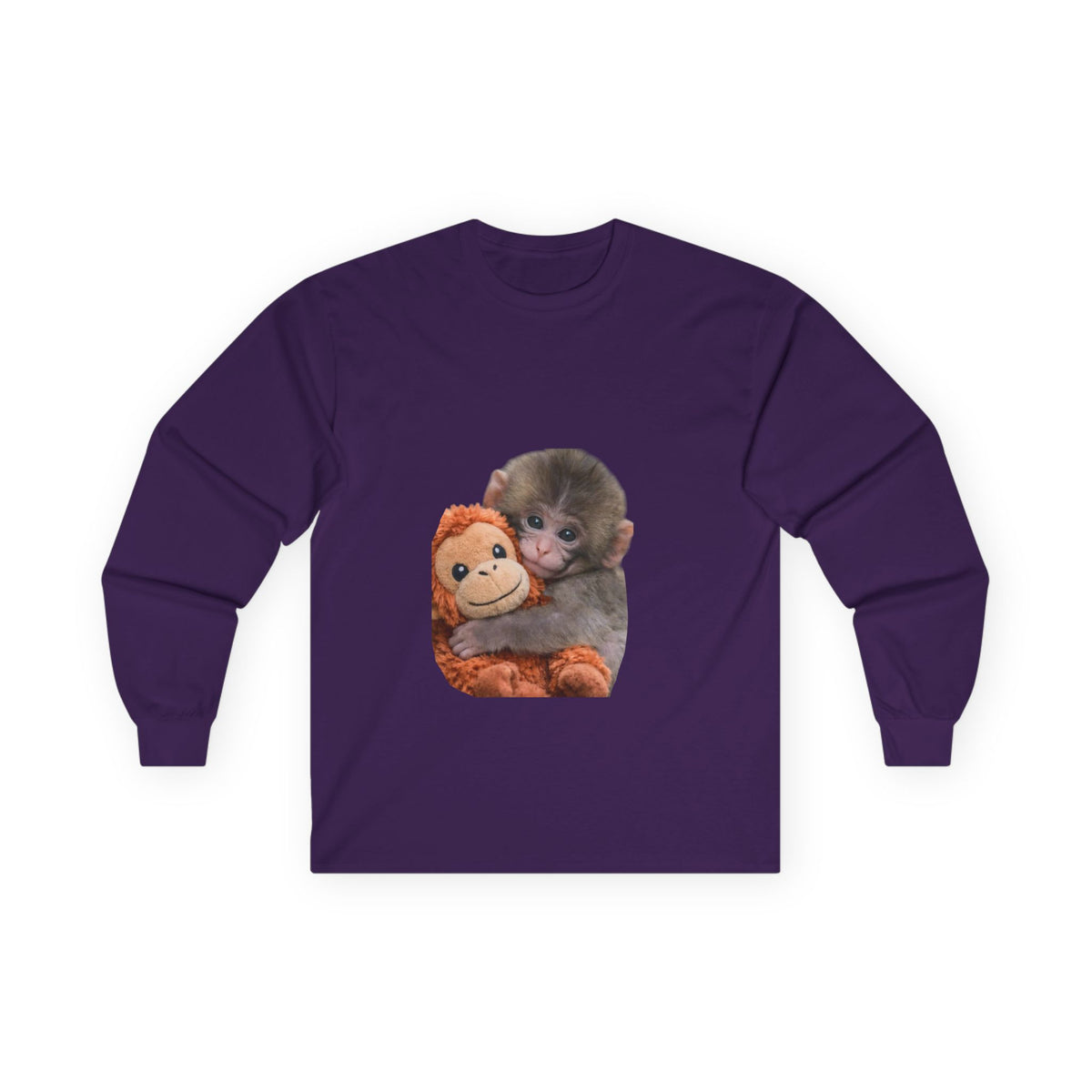 Punch The Monkey Cotton Long Sleeve