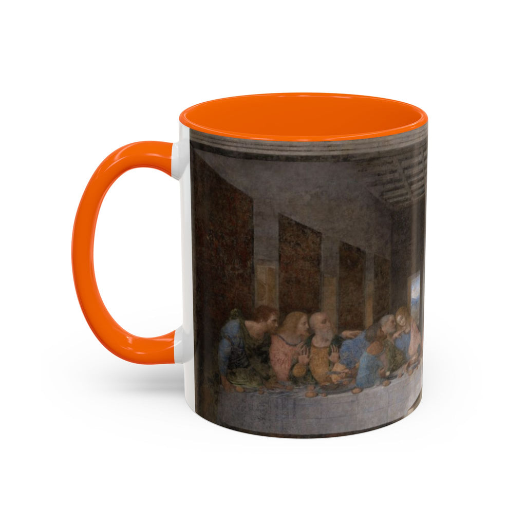 Last Supper Accent Coffee Mug — Renaissance Art Ceramic Mug (11/15oz)