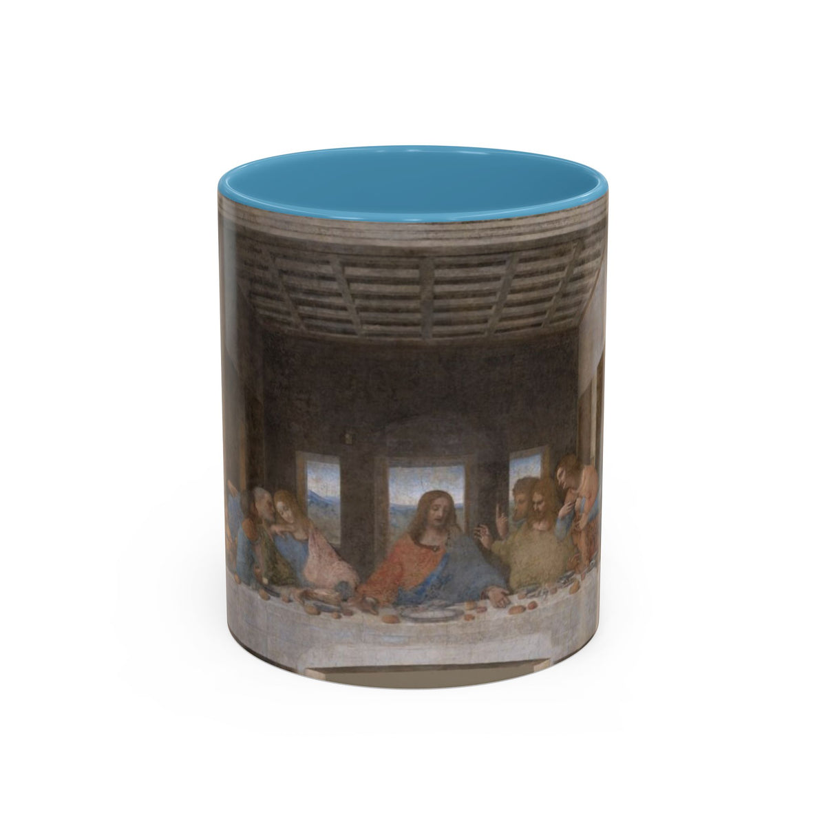 Last Supper Accent Coffee Mug — Renaissance Art Ceramic Mug (11/15oz)