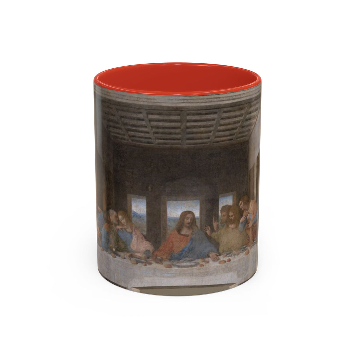 Last Supper Accent Coffee Mug — Renaissance Art Ceramic Mug (11/15oz)