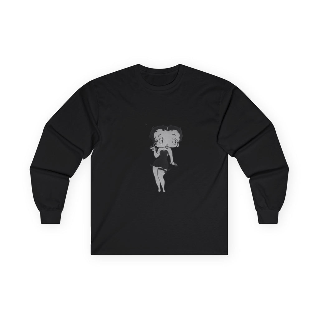 Betty Boop Cotton Long Sleeve Tee