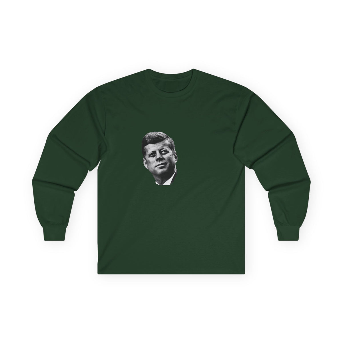 John F Kennedy Cotton Long Sleeve Tee