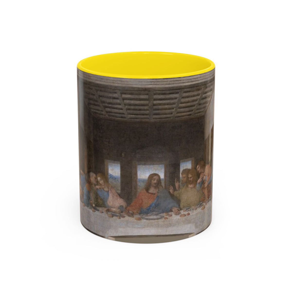 Last Supper Accent Coffee Mug — Renaissance Art Ceramic Mug (11/15oz)