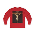 Crucification of Jesus cotton long sleeve artwork by Diego Velázquez