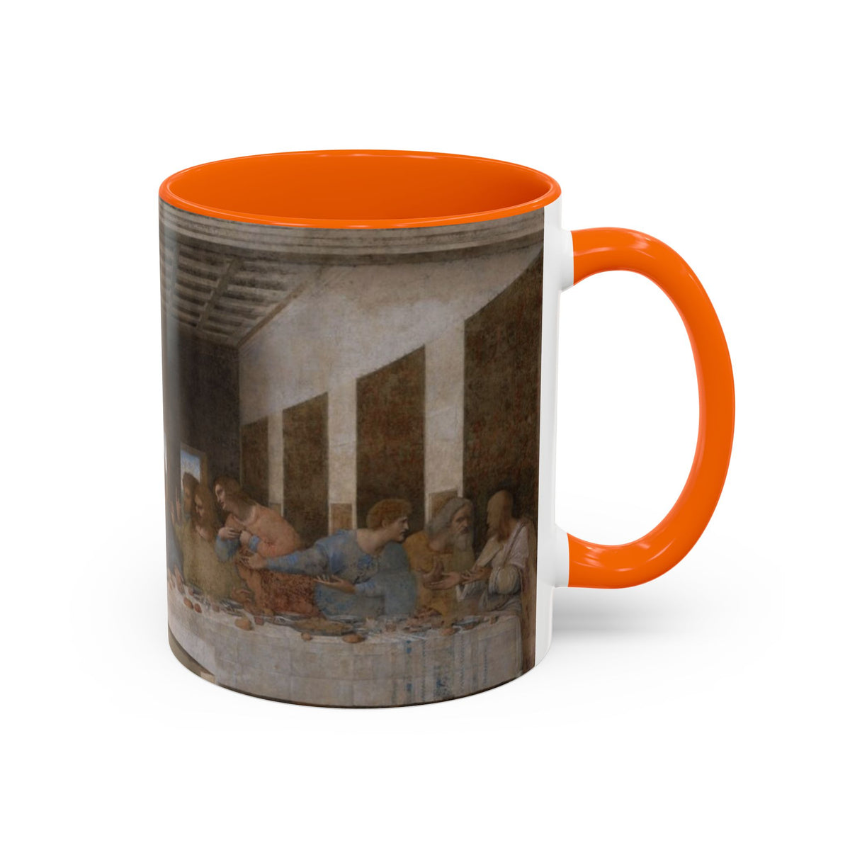 Last Supper Accent Coffee Mug — Renaissance Art Ceramic Mug (11/15oz)