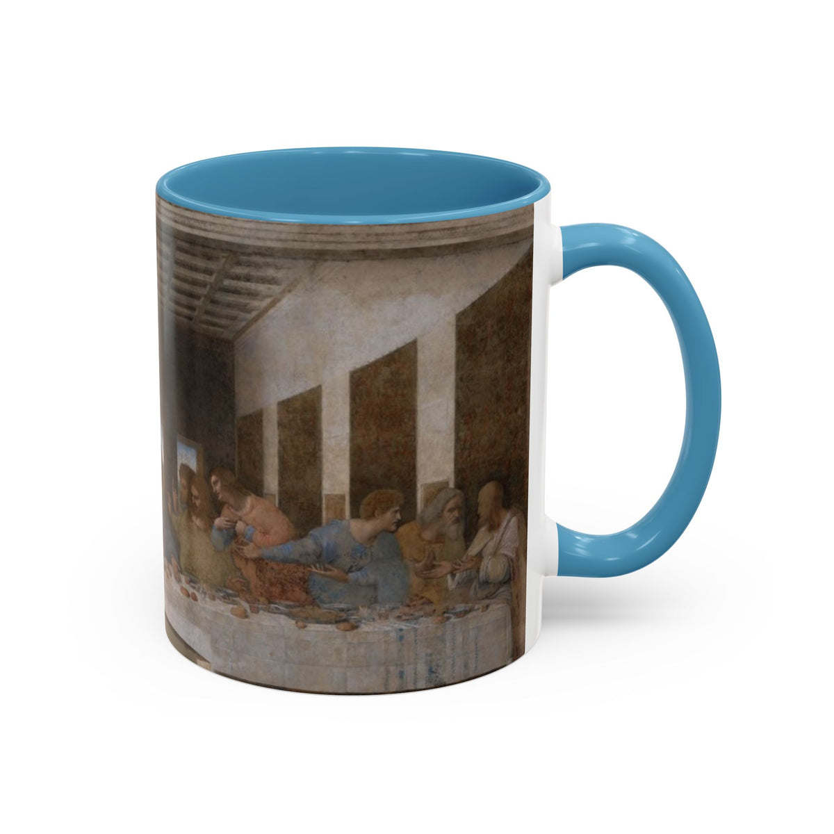 Last Supper Accent Coffee Mug — Renaissance Art Ceramic Mug (11/15oz)