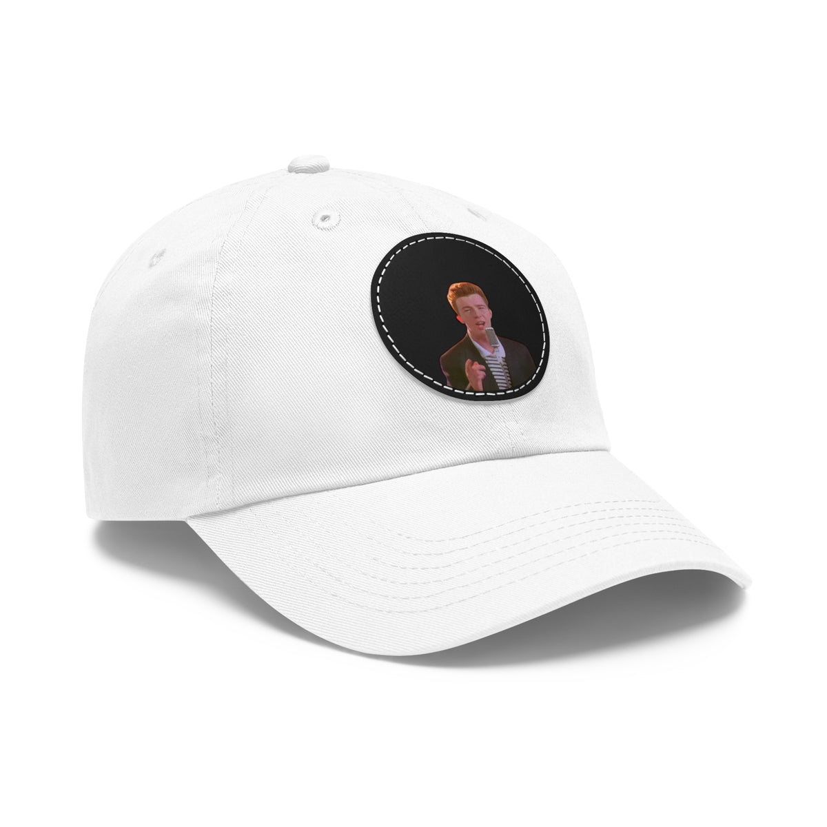 Rick Rolled Meme Cotton Hat