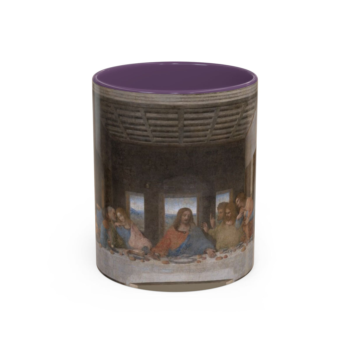 Last Supper Accent Coffee Mug — Renaissance Art Ceramic Mug (11/15oz)