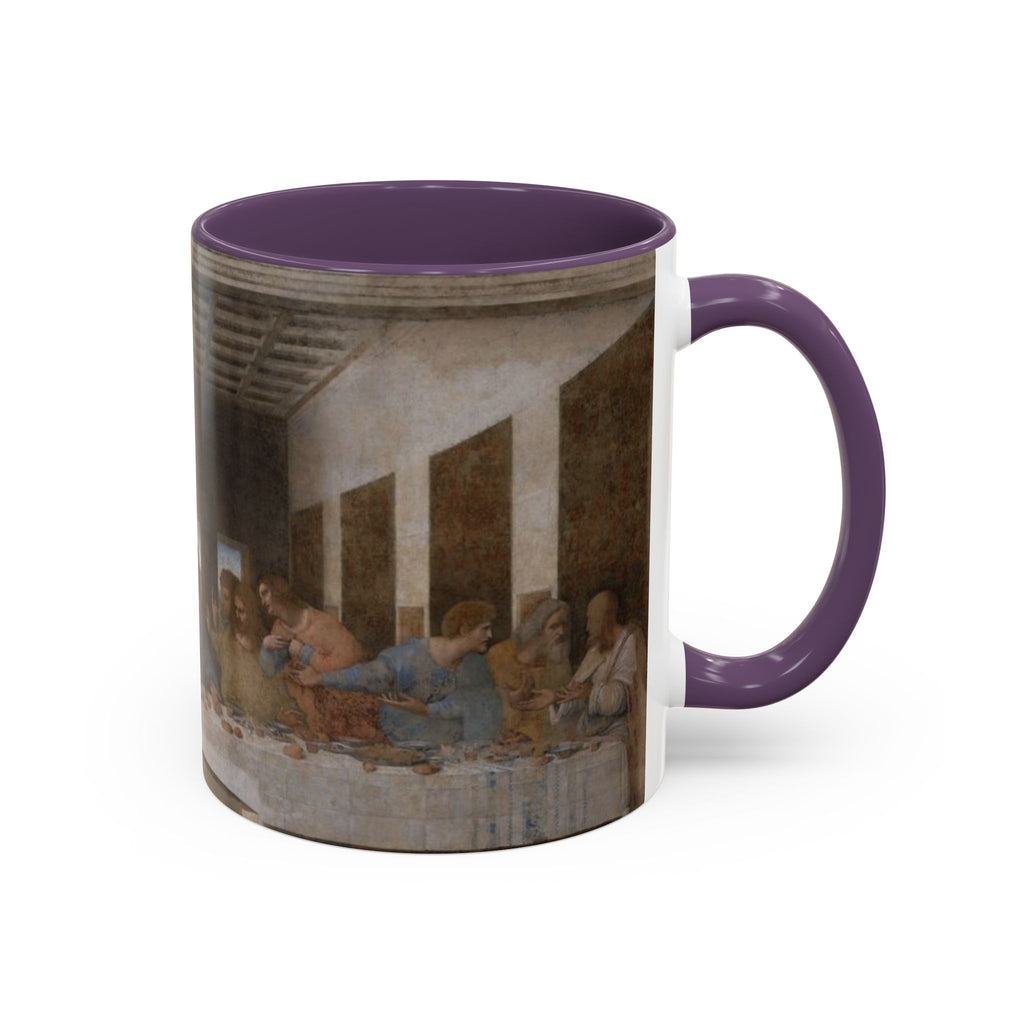 Last Supper Accent Coffee Mug — Renaissance Art Ceramic Mug (11/15oz)